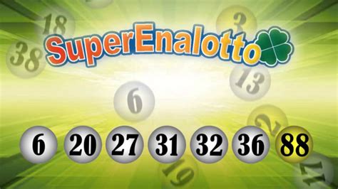 Resultados del SuperEnalotto.